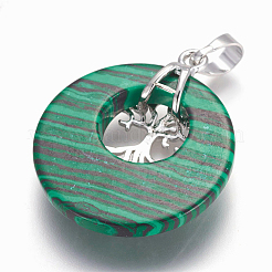 Природные и синтетические Gemstone подвески&nbsp;G-F573-C