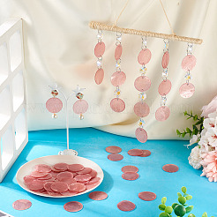 50 шт. подвески-коннекторы в виде ракушек Capiz&nbsp;BSHE-TA0001-23