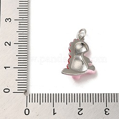 Подвески из латуни с эмалью в стойку&nbsp;KK-H473-15P