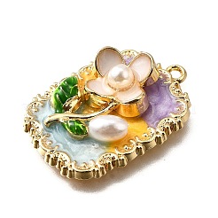 Подвески из эмали и сплава&nbsp;ENAM-K076-02B-G