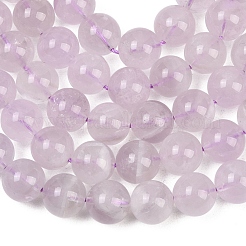 Нити бусин из натурального лавандового аметиста&nbsp;G-Z136-A01-10mm