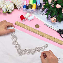 1 шт. аксессуаров для украшения из латуни и стразов&nbsp;FIND-FG0005-37