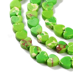 Окрашенные синтетические нити из имперской яшмы&nbsp;G-M403-A37-01