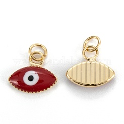 Латунь эмаль подвески&nbsp;KK-M220-03G-F