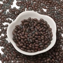 Стеклянные бусины прозрачных цветов&nbsp;SEED-F006-03A-12