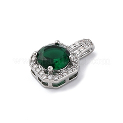 Латунные микро проложить кубического циркония подвески&nbsp;LS-KK-Q047-01D