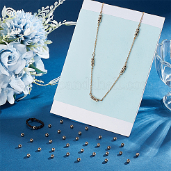 1200 шт. латунные твердые бусины&nbsp;KK-PH0005-90A