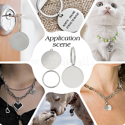 Наборы для самостоятельного изготовления брелока из нержавеющей стали&nbsp;DIY-OC0014-11A