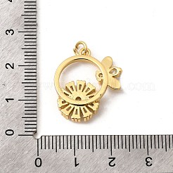 Латунные микро проложить кубического циркония подвески&nbsp;KK-I360-040G