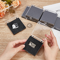 Пластиковая подарочная коробка для хранения бейджей&nbsp;LS-CON-WH0099-06C