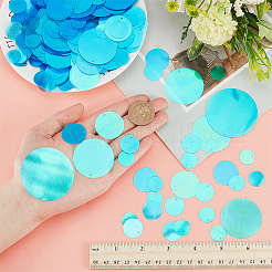 692 шт. 6 стиля переливающихся подвесок из ПВХ с пайетками/блестками&nbsp;KY-GO0001-10B