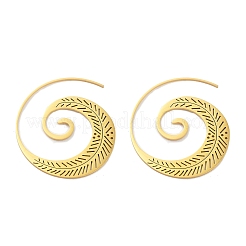 Серьги-подвески из нержавеющей стали 304 в стиле бохо&nbsp;EJEW-B042-09G