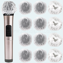 50 пара одноразовых чехлов для микрофона из нетканого материала&nbsp;AJEW-CN0004-87A