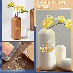 120 шт. 12 стиля филигранных люстр из железа и сплава&nbsp;FIND-SC0017-07