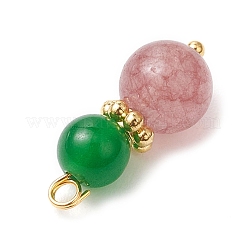 10 шт. 10 стиля смешанных камней круглые бусины подвески&nbsp;PALLOY-JF04085