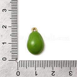 Подвески из нержавеющей стали 304 с эмалью&nbsp;STAS-I335-01G-01