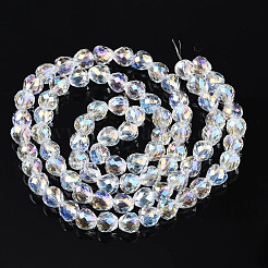 Прозрачные стеклянные бусины&nbsp;EGLA-T008-14A-02