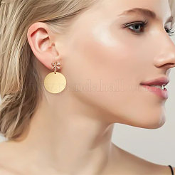 50 шт. латунная штампованная пустая бирка-подвеска&nbsp;KK-WR0001-21