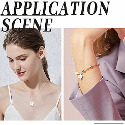 5 шт. 925 подвески из стерлингового серебра&nbsp;STER-BBC0001-21