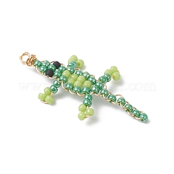 Подвески из стекла в виде крокодила&nbsp;PALLOY-MZ00992