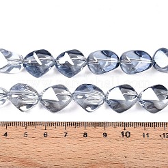 Гальванизируйте прозрачное стекло бисер нитей&nbsp;EGLA-N017-02E