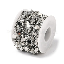 Цепочки ручной работы из латуни и страз&nbsp;CHC-Z001-14P