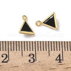 Латунь стекло амулеты&nbsp;KK-Z136-30G-03