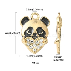 Подвески из эмали и сплава&nbsp;FIND-YW0002-14