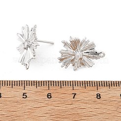 Латунные серьги-гвоздики из циркония&nbsp;LS-KK-K371-39P