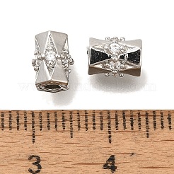 Латунные микро проложить кубического циркония&nbsp;KK-Q001-07P