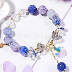 100 шт. Прозрачные стеклянные бусины&nbsp;GLAA-CJ0001-91