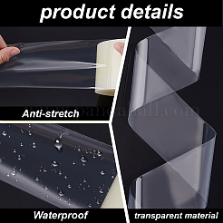 Прозрачная защитная пленка ПВХ лента для часов ювелирных изделий&nbsp;DIY-WH0750-102B