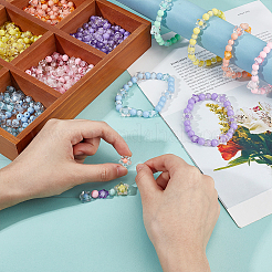 1050шт 30 стиля прозрачные акриловые бусины&nbsp;OACR-WR0001-04