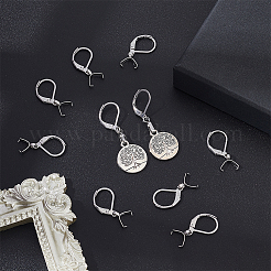 50 шт. фурнитура для сережек из нержавеющей стали 304&nbsp;STAS-UN0041-89