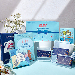 24 шт. 4-х цветные застежки-кнопки из сплава для изготовления ювелирных изделий FIND-SC0009-43