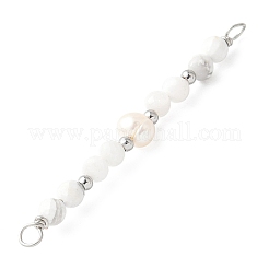 Граненые круглые подвески-фигурки из натурального хаулита&nbsp;PALLOY-JF03532-04