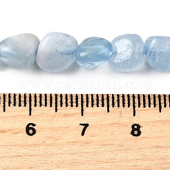 Природные Аквамарин бисер нитей&nbsp;LS-G-D0004-A02-04A