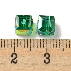 Гальванические стеклянные бусины&nbsp;EGLA-Z004-04A-01