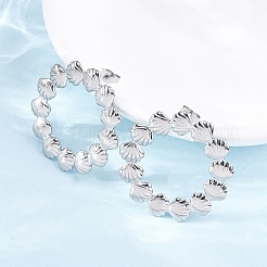 Серьги-гвоздики из нержавеющей стали 304 для женщин&nbsp;LS-EJEW-K306-18P