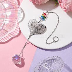 Латунные полые подвесные украшения&nbsp;HJEW-JM01929-02