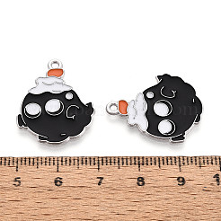 Подвески из сплава и эмали на тему Хэллоуина&nbsp;ENAM-T021-31A-02P