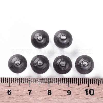 Прозрачные акриловые бусины&nbsp;MACR-S370-A10mm-769-1