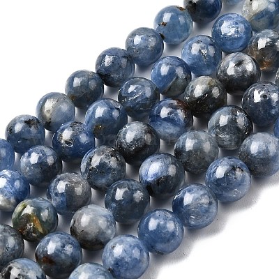 Натуральный кианитовые бисер пряди&nbsp;G-NH0046-C04-8MM-01-1