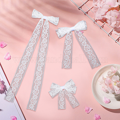 1 коробка заколок-бантов из полиэфирного сплава&nbsp;PHAR-CN0001-03-1