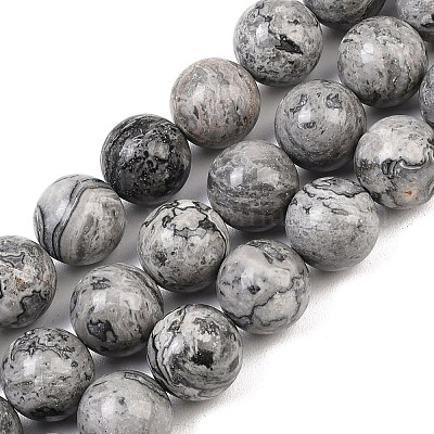 Натуральная карта каменные бусы пряди&nbsp;G-L648-A05-16mm-1