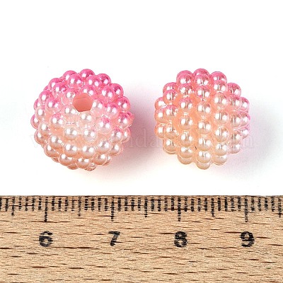 Имитация жемчуга акриловые&nbsp;OACR-T004-15mm-13-1