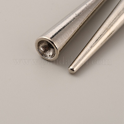 Панк-сплав заклепки шпильки пирамидальные шипы&nbsp;LS-FIND-WH0120-31B-1