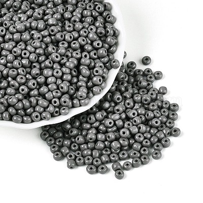 6/0 стеклянная краска для выпечки круглых бусин&nbsp;SEED-S036-01C-09-1