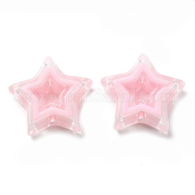 Акриловые бусины&nbsp;X-SACR-G033-02B-1