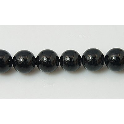 Натуральный турмалин шарик нити&nbsp;G-H1603-4mm-1